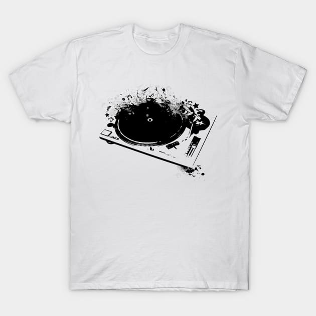 PLATINE DJ T-Shirt by KINGDESIGNSHOP